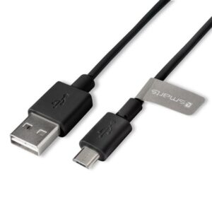 4smarts USB-2.0-Kabel 2A USB A - Micro-USB B 1 m