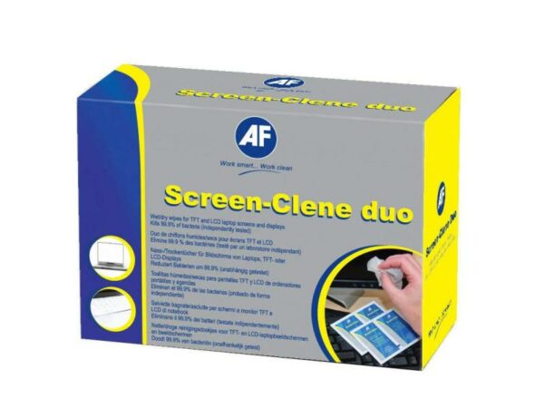 AF Reinigungsmaterial Bildschirmreiniger Screen-Clene-Duo