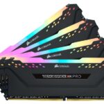 Corsair DDR4-RAM Vengeance RGB PRO Black 4000 MHz 4x 32 GB