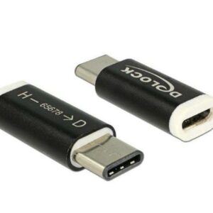 Delock USB 2.0 Adapter USB-MicroB Buchse - USB-C Stecker