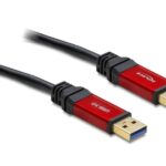 Delock USB 3.0-Kabel Premium USB A - USB A 2 m