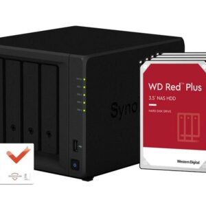Synology NAS DiskStation DS920  4-bay 16 TB inkl. EW201