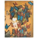Paperblanks Notizbuch Madame Butterfly 18 cm x 23 cm liniert