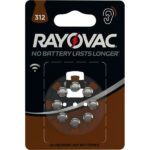 Varta Hörgerätebatterie Rayovac 312 8 Stück