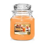 Yankee Candle Duftkerze Farm Fresh Peach medium Jar