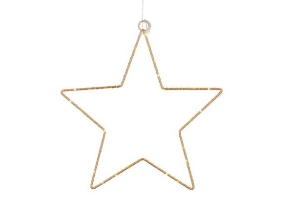 Sirius LED Fensterhänger Liva 30 cm Stern Gold