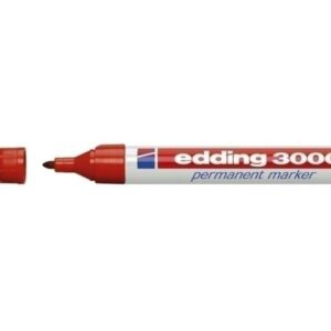 edding Permanent-Marker 3000 Rot