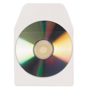 3L Hülle für CD/DVD mit Klappe Transparent