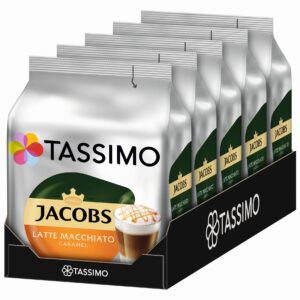 TASSIMO Kaffeekapseln T DISC Latte Macchiato Caramel 40 Portionen